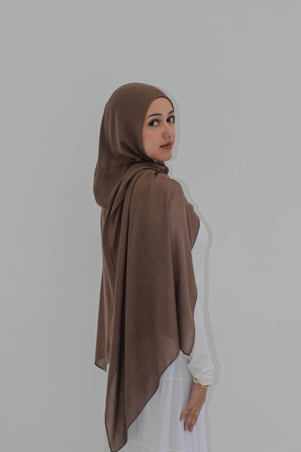 MODAL SCARF SET - OLIVE
