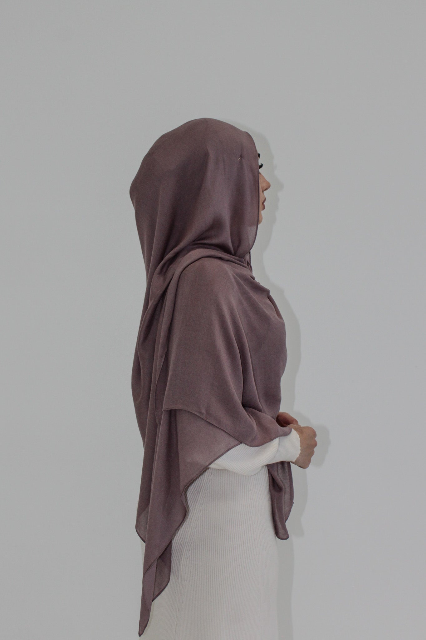 MODAL SCARF SET - STONE