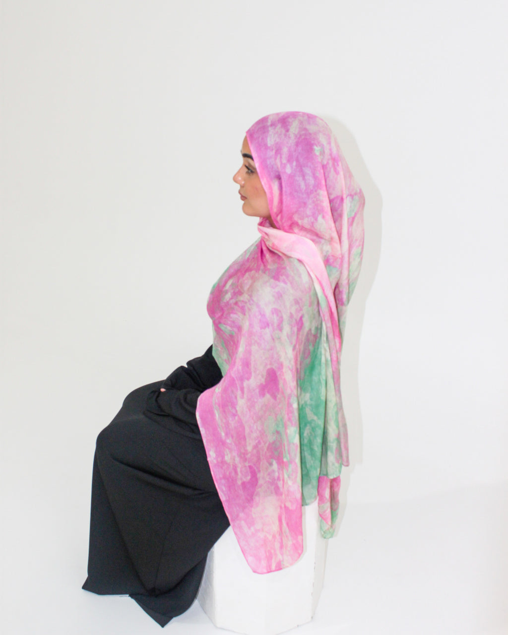 MODAL SCARF - STRAWBERRY MATCHA
