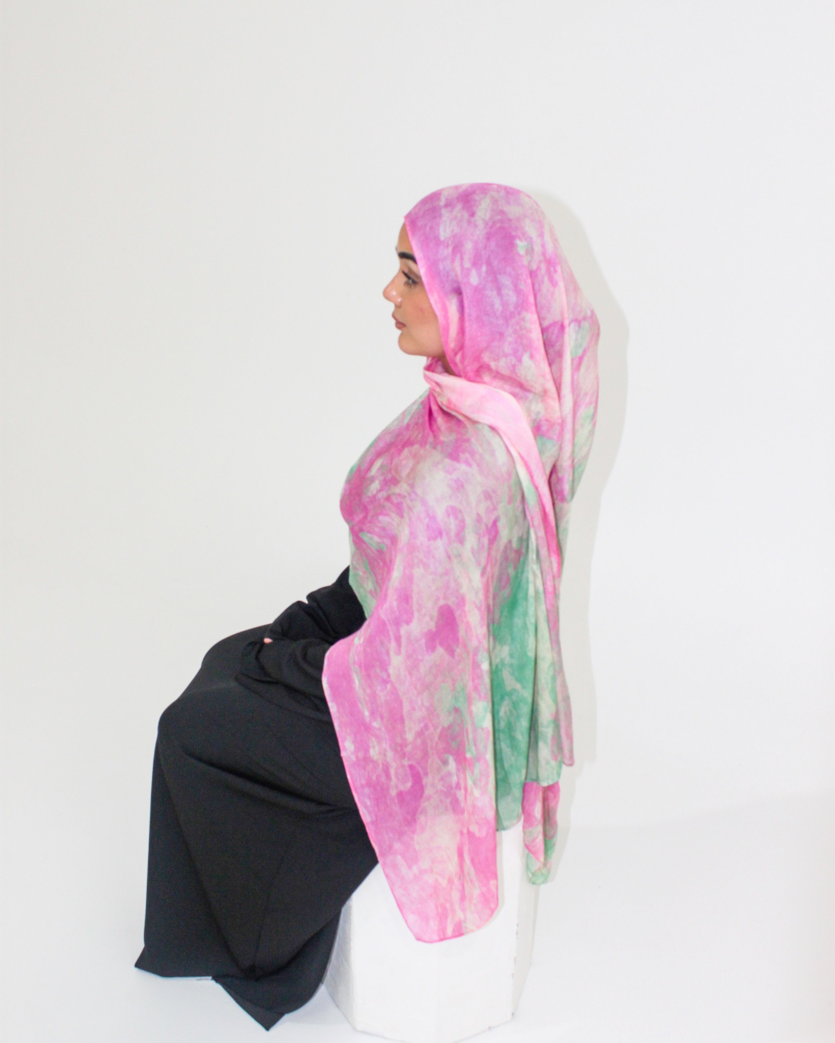 MODAL SCARF - STRAWBERRY MATCHA