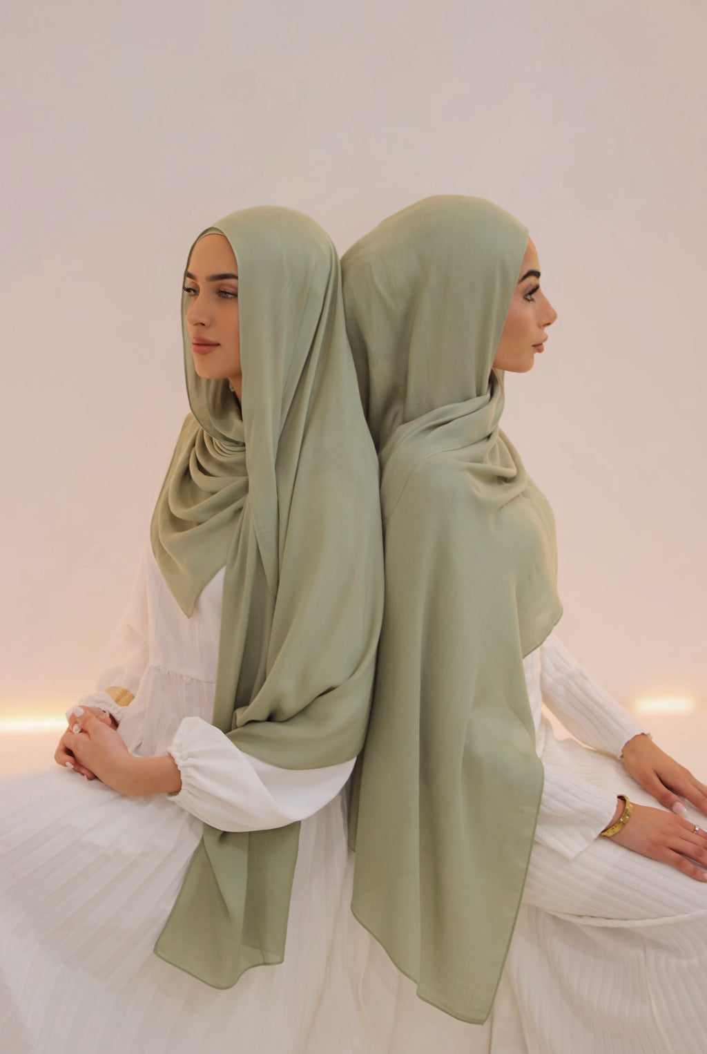 MODAL SCARF SET - MOSS