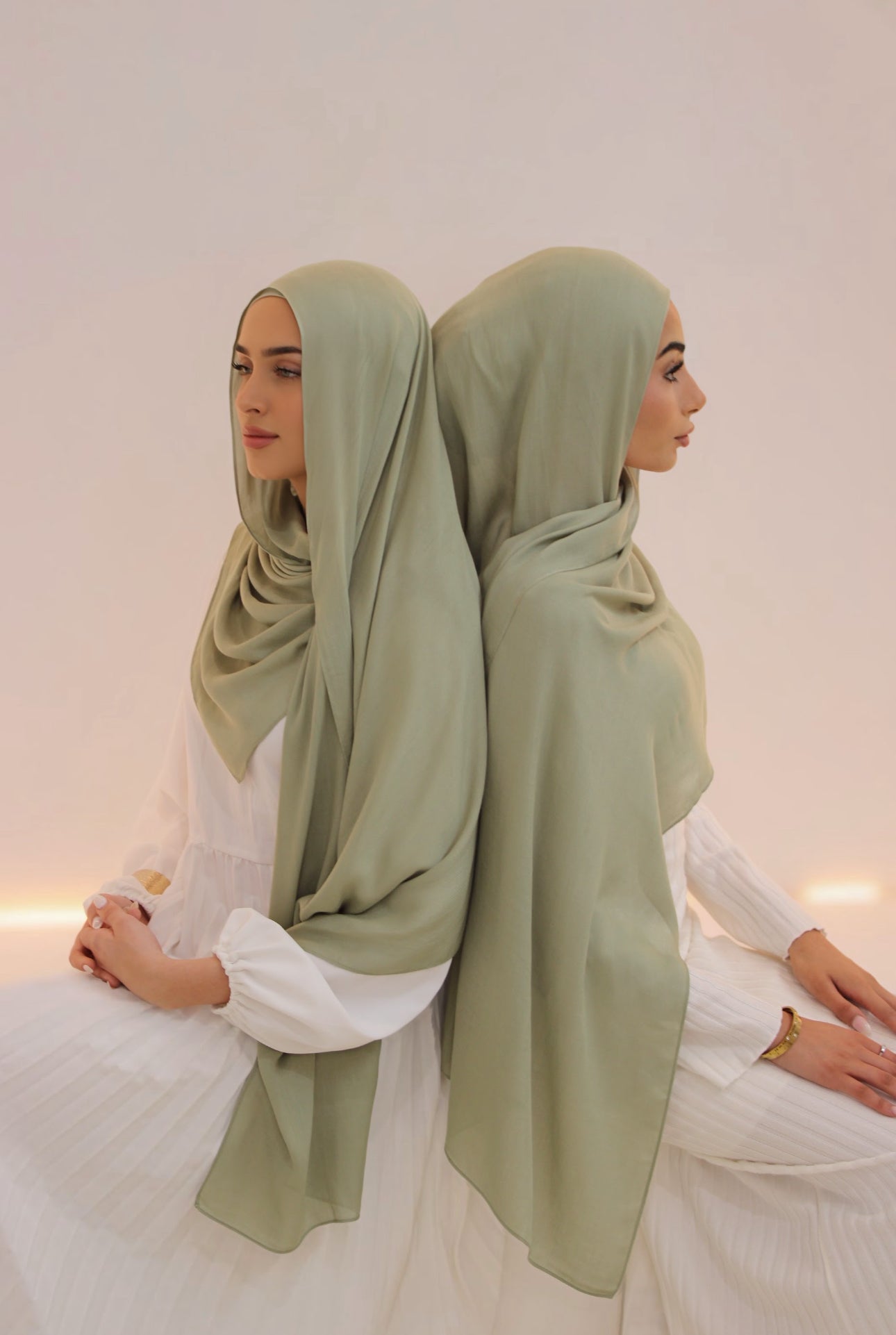 MODAL SCARF SET - MOSS