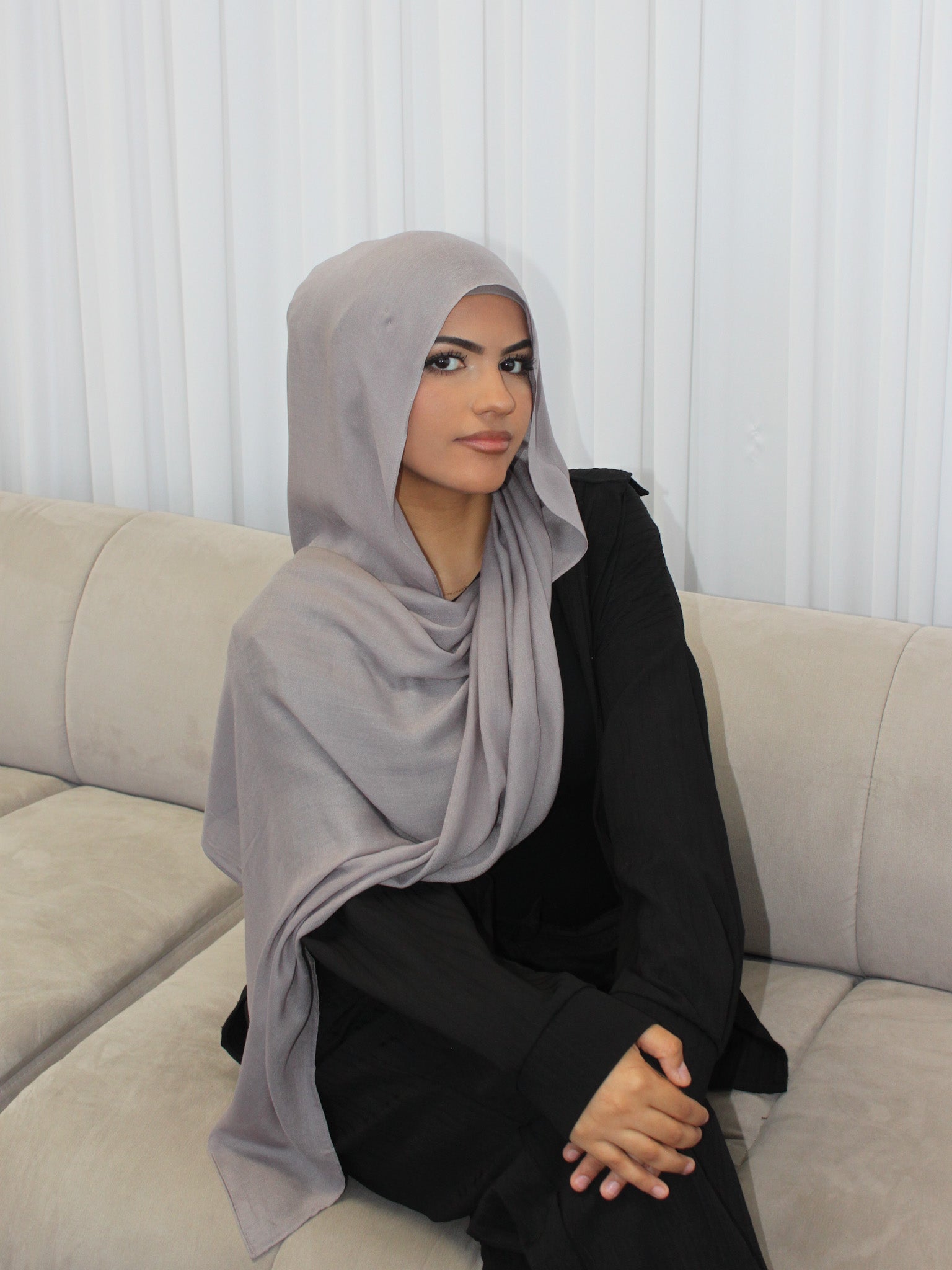 MODAL SCARF SET - CLAY