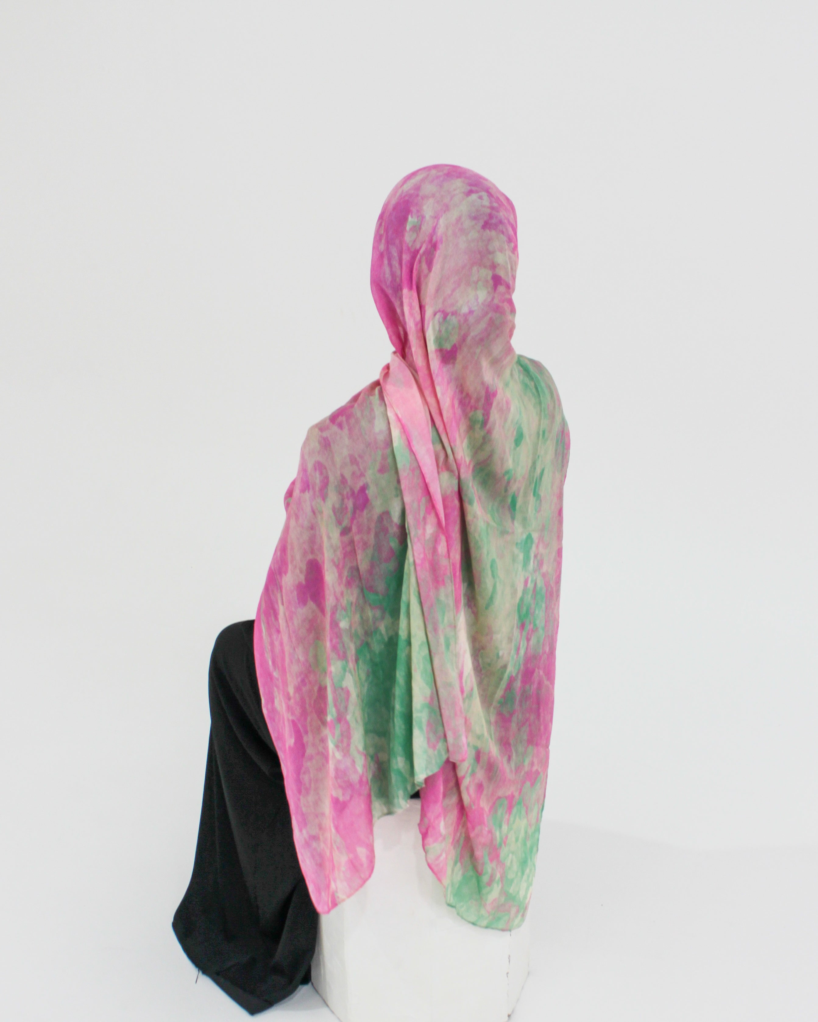 MODAL SCARF - STRAWBERRY MATCHA