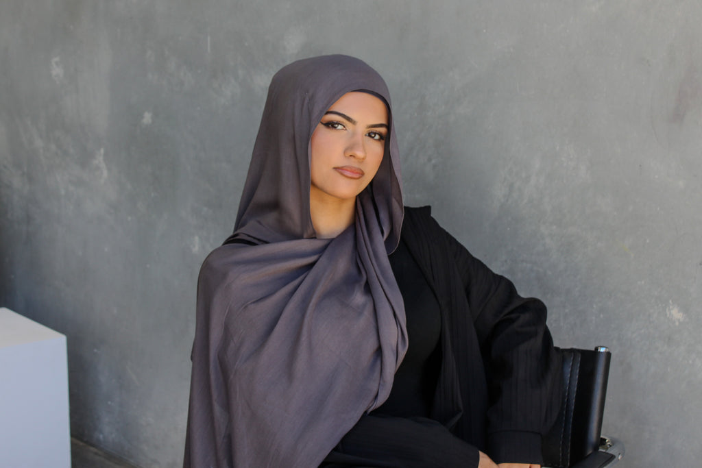 MODAL SCARF SET - SHADOW
