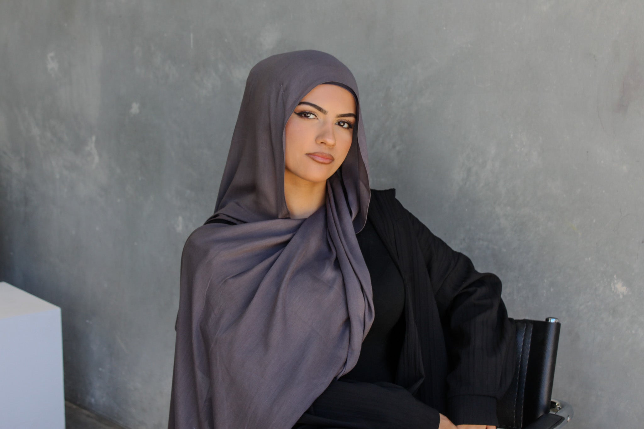 MODAL SCARF SET - SHADOW