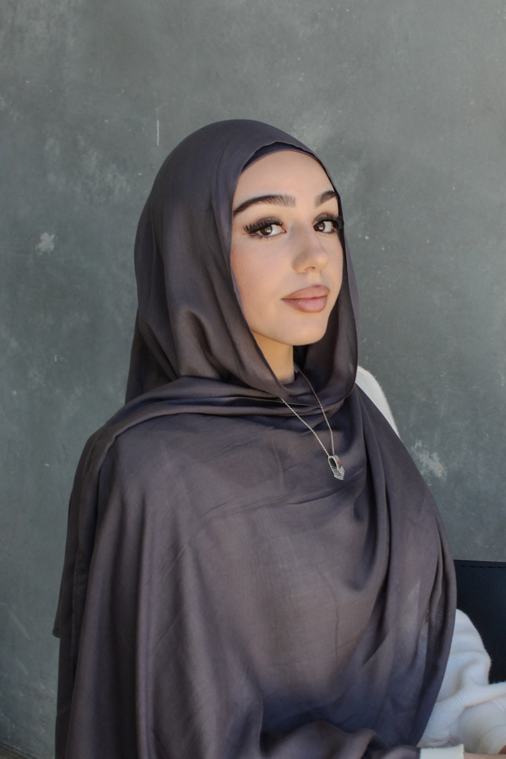 MODAL SCARF SET - SHADOW