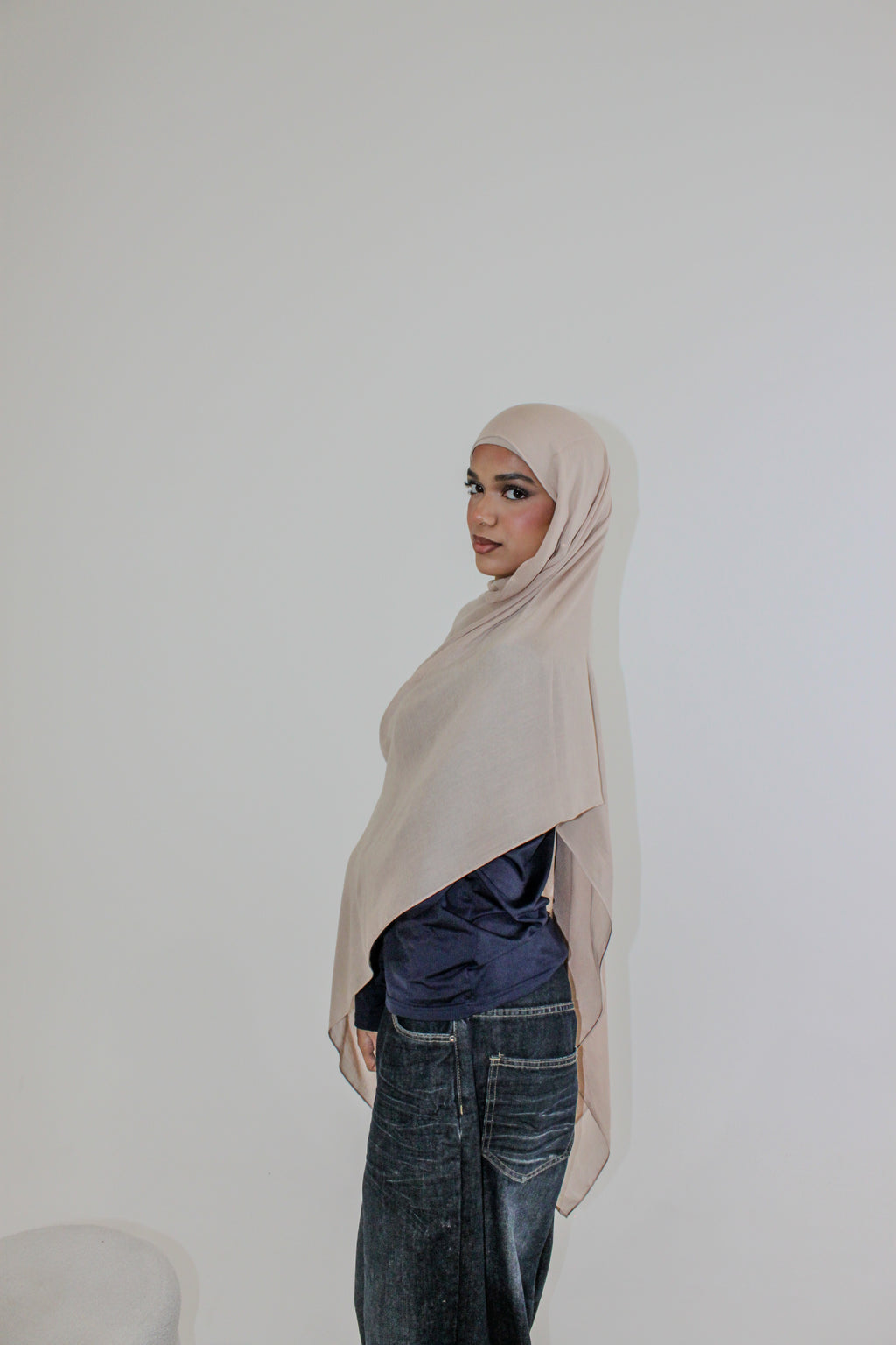 MODAL SCARF SET - SAND