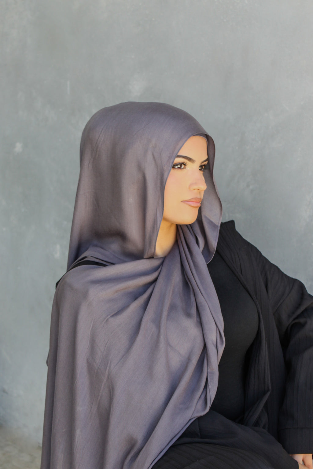 MODAL SCARF SET - SHADOW
